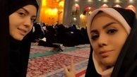 عکس زیبای مبینا نصیری در مشهد