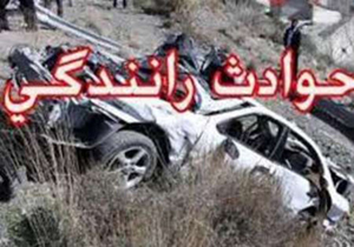 تصادف پراید با پژو در جاده بندر ترکمن