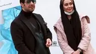 کامران تفتی و مریم خدارحمی در کنار هم در جشنواره فجر + عکس
