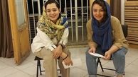 همنشینی بازیگر گیسو با همسر جواد عزتی + عکس
