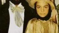 نوجوانی مارال فرجاد در کنار پدرش + عکس