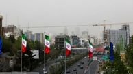 هشدار وزش باد شدید در تهران/ خیزش گرد و خاک