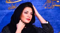 «طناز طباطبایی» روی فرش قرمز فیلم «طلا»/عکس 