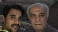 سلفی مرحوم سیروس گرجستانی با پسرش + عکس