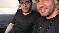 فرزاد حسنی در کنار دوست صمیمی اش + عکس