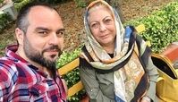 شهرام قائدی و ثریا قاسمی در پارک+عکس