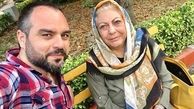 شهرام قائدی و ثریا قاسمی در پارک+عکس