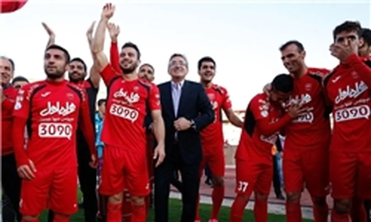 دیدار سرخ‌ها با فرزند زنده یاد هادی نوروزی