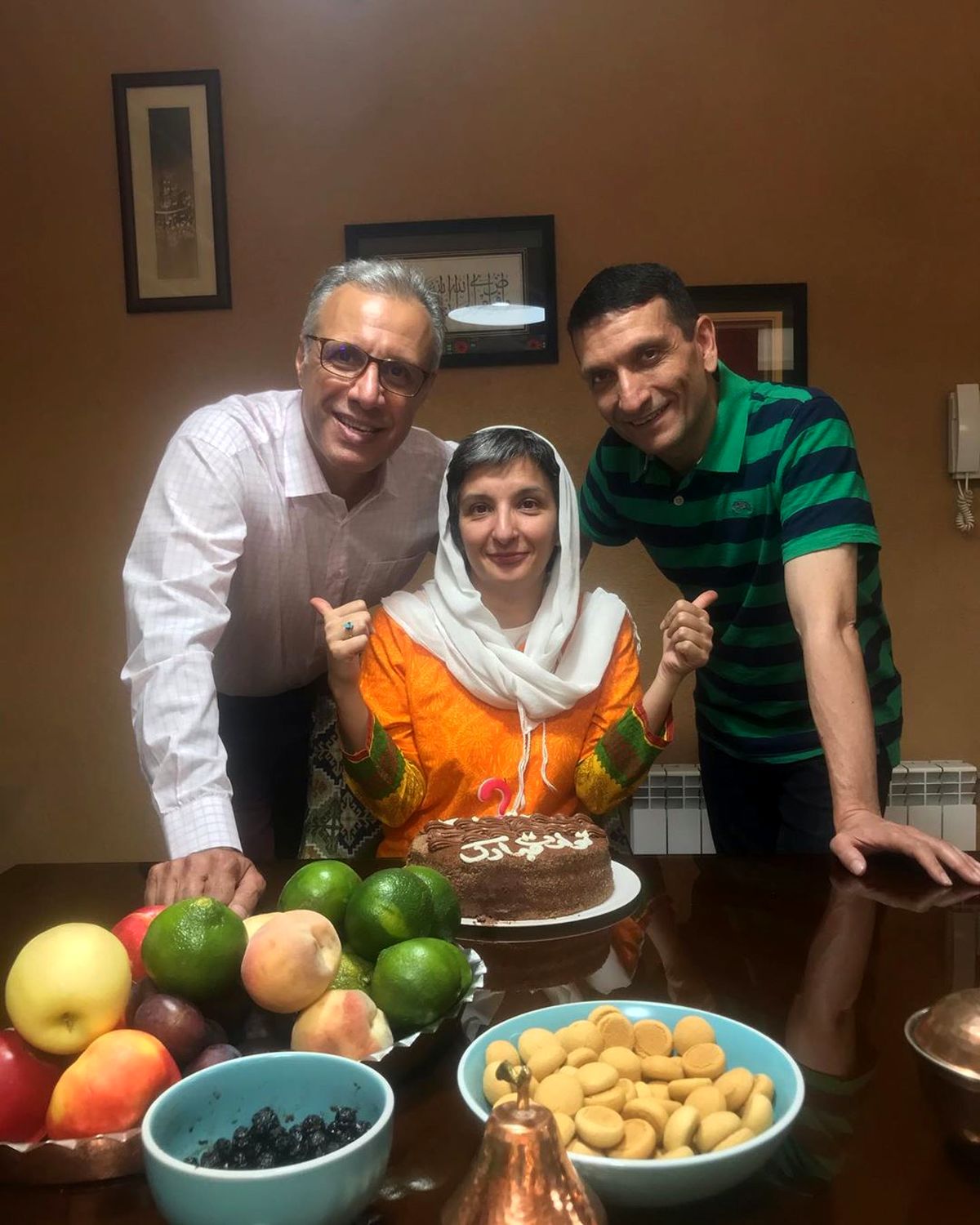 تولد همسر علی فروتن+عکس
