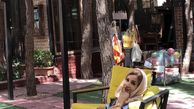 شبنم قلی خانی در کافه ای لاکچری + عکس
