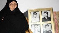 مادر 4 شهید: بابت جنگ از کسی طلبکار نیستم