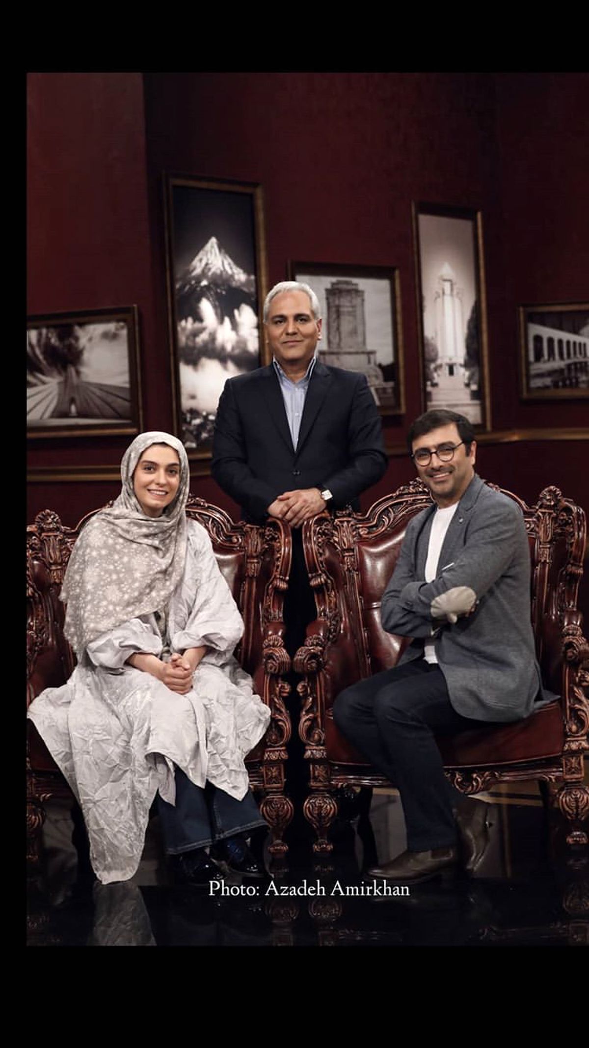 زوج بازیگر در دورهمی + عکس