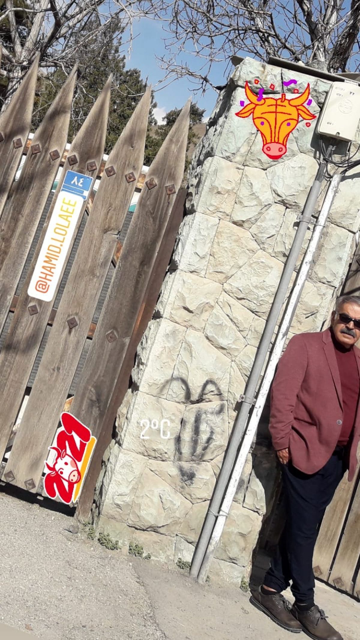 عکس کج و کوله حمید لولایی + عکس