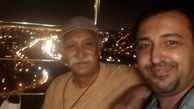 محمود پاک نیت و پسرش + عکس