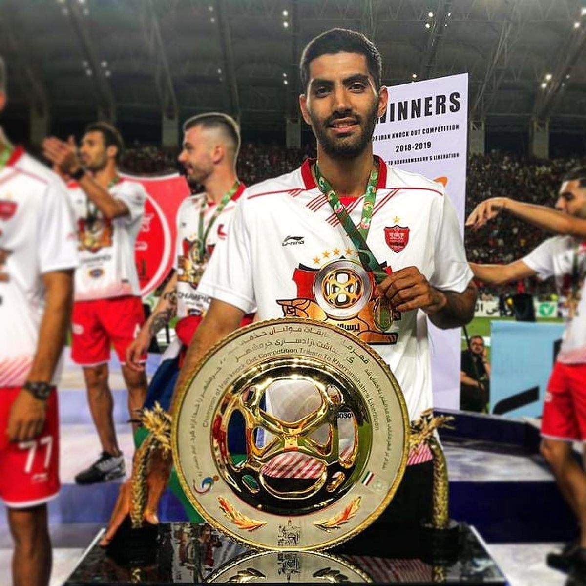مدافع محبوب پرسپولیس در شب رویایی ارتش سرخ