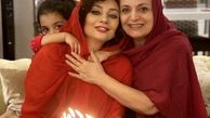 یکتا ناصر و‌ مادرش + عکس