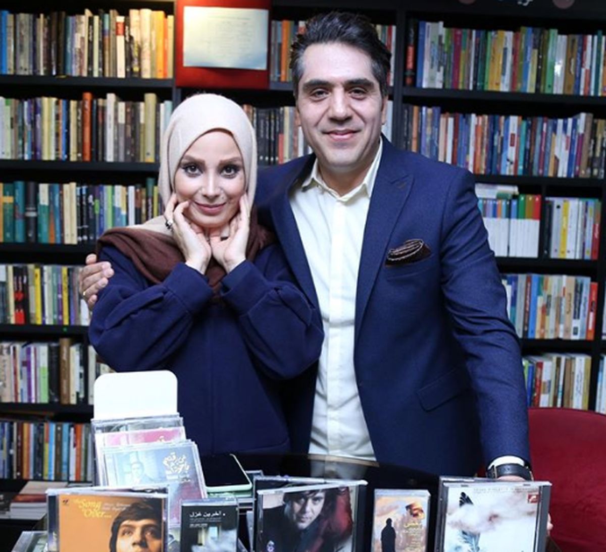 صبا راد در رونمایی آلبوم همسرش