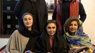 جمعی از بازیگران سرزده در یک قاب + عکس