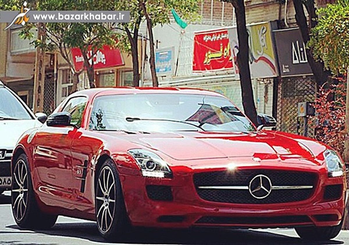 عکس/ دیدار با گران‌ترین مرسدس‌بنز در تهران رایگان است
