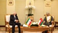 دیدار وزیر خارجه سلطنت عمان با ظریف