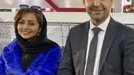 نفیسه روشن و همکارش + عکس