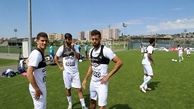 اردوی استقلال پیش از برگزاری دربی