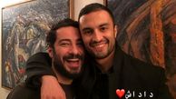 رابطه برادرانه امیر جدیدی و نوید محمدزاده + عکس