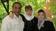 حمیرا ریاضی در کنار همسر و مادرش + عکس