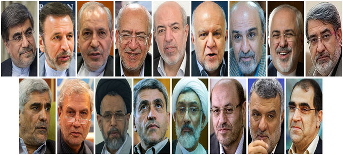 ایران‌نوردی وزرای روحانی در هفته دولت