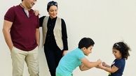 شیلا خداداد در کنار خانواده شادش + عکس