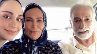 خانم دکتر ستایش در کنار زوج هنرمند محبوب+عکس