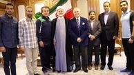 دیدار استیلی با سفیر ایران در عمان + عکس