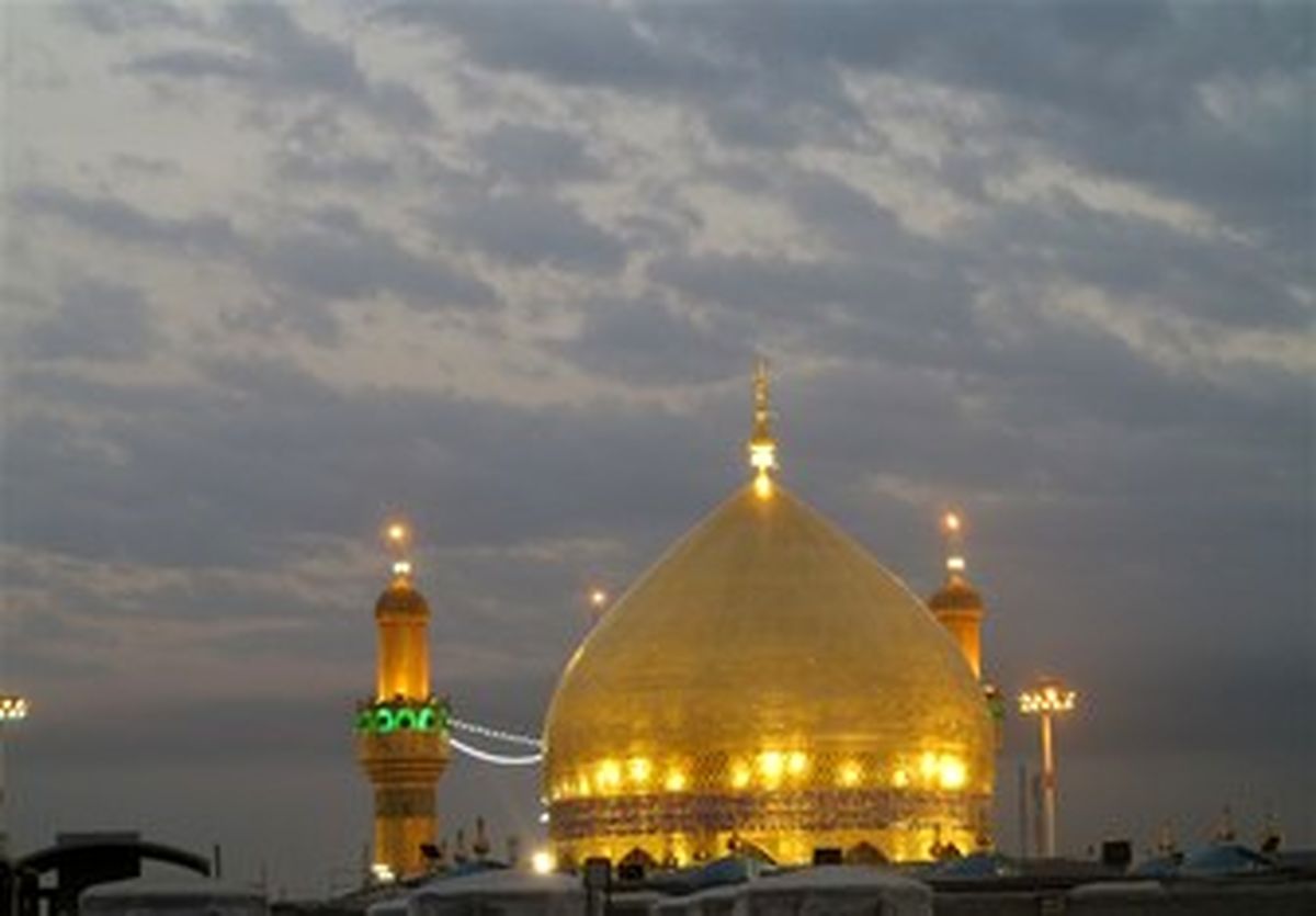 تصویری ناب و دیده نشده از حرم امام علی(ع) 