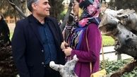 عکس عاشقانه هلیا امامی با پدر مرحومش