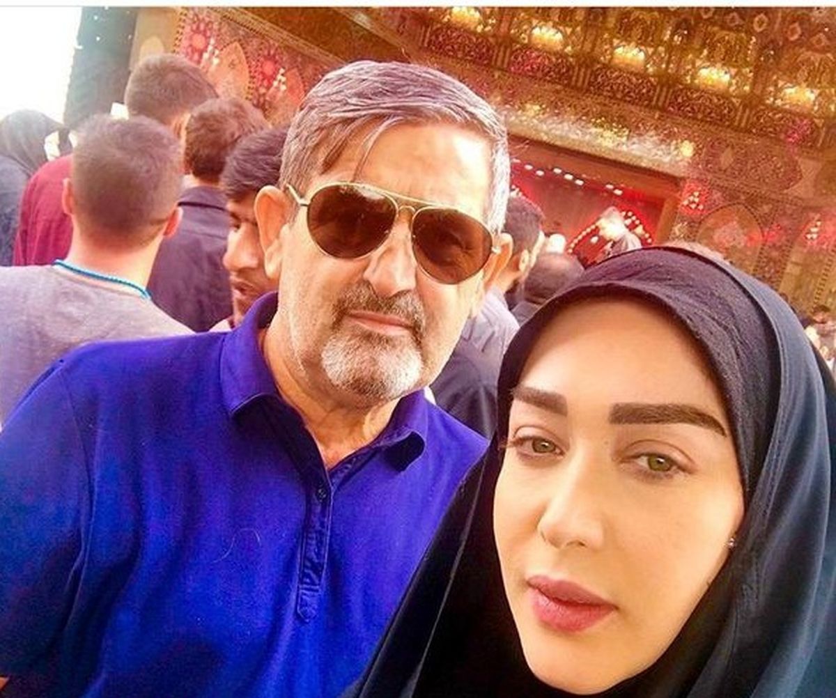 سفر عاشقانه خانم بازیگر چشم رنگی +عکس