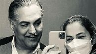 سلفی تینا پاکروان و مهران مدیری در پشت صحنه سریال «خاتون»