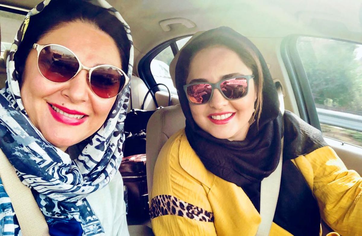 عکس رفیق صمیمی نرگس محمدی