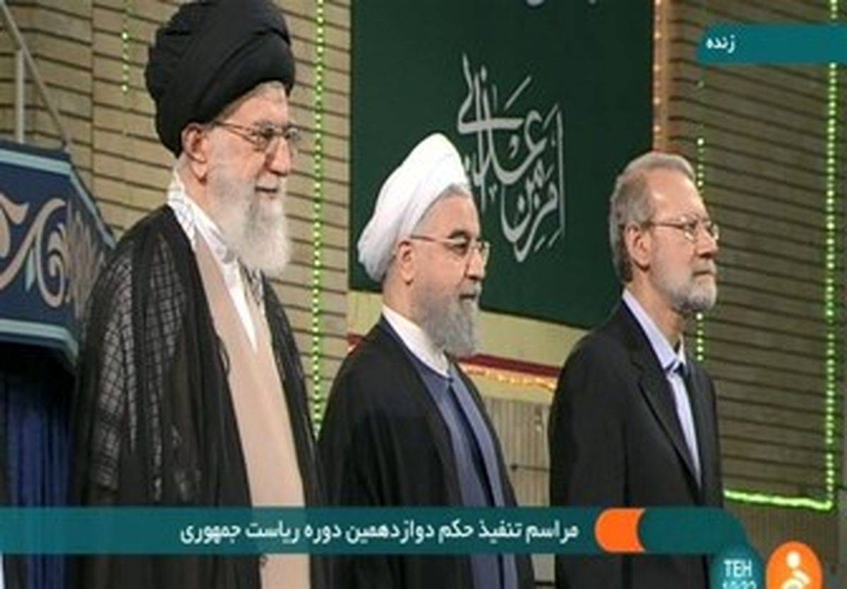 محورهای سخنان روحانی در مراسم حکم تنفیذ خود