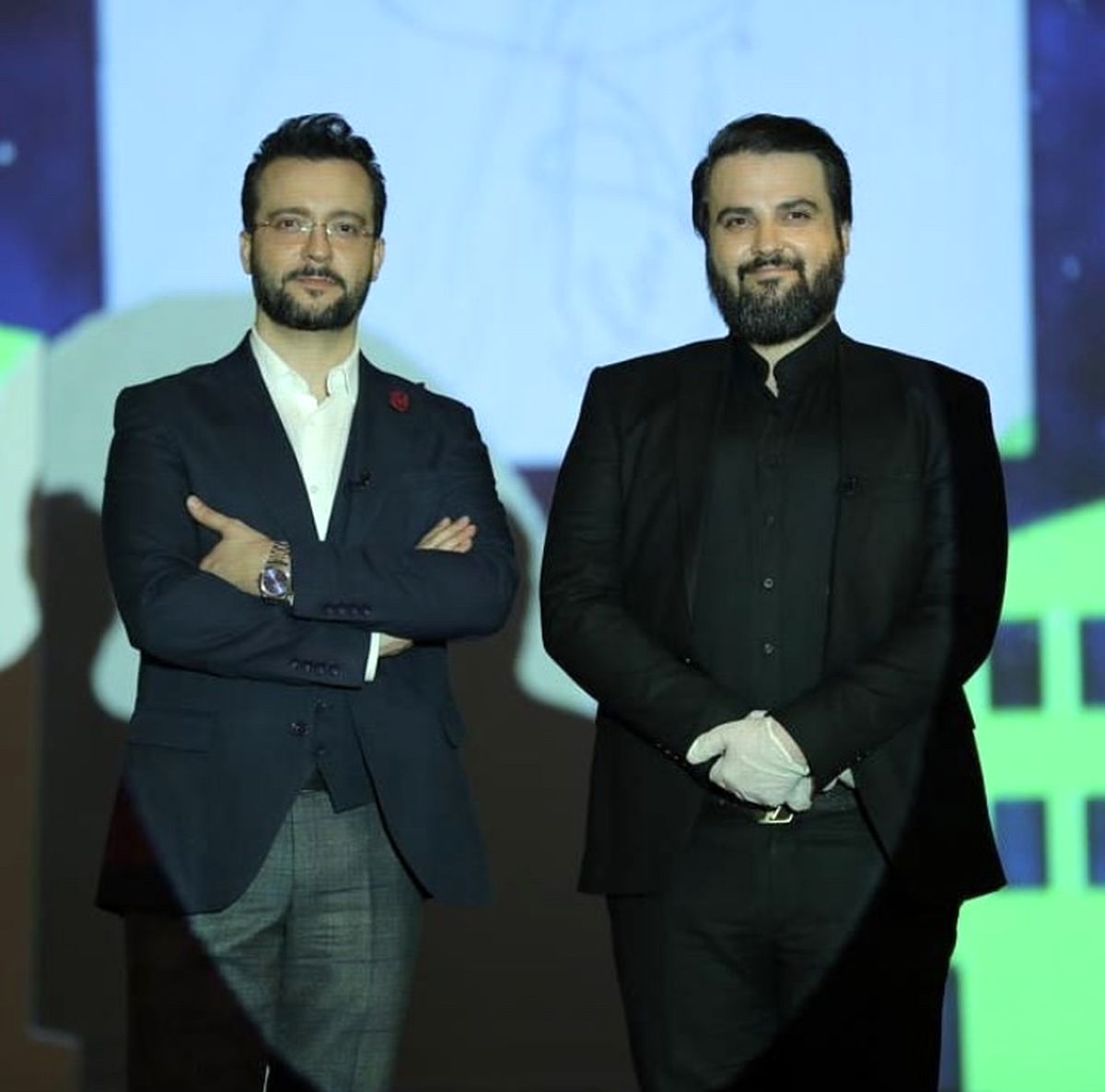 مهدی سلوکی میهمان برنامه برادرش شد + عکس