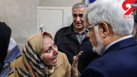 مادر داغدار با فریاد های خود اشک همه را درآورد