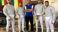 نخستین طلای شمشیربازان ایران در جهان +عکس 