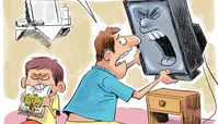 کاریکاتور:نتیجه گزارش‌های احساسی تلویزیون را ببینید!