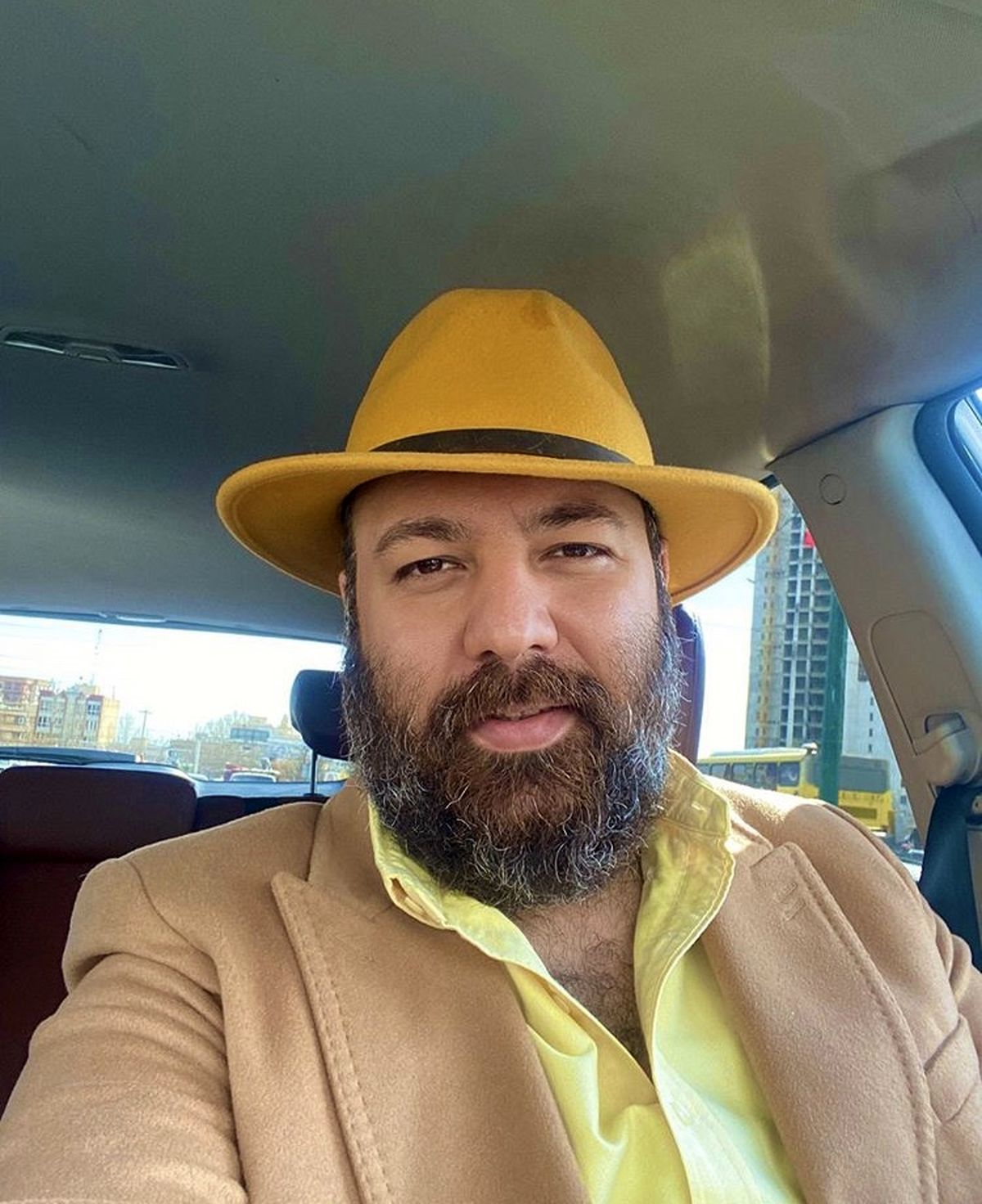تیپ لاکچری علی اوجی‌+ عکس