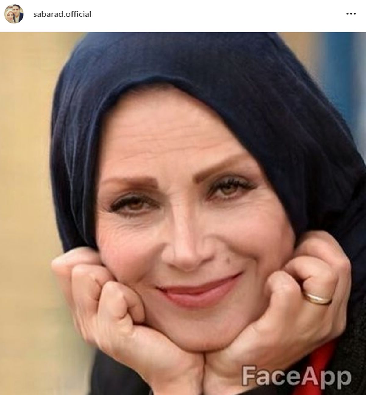 عکس ترسناک پیری خانم مجری