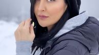 استایل برفی مریم معصومی + عکس