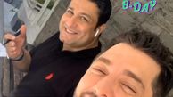 حال خوش بهرام رادان و دوستش‌ + عکس