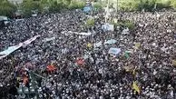 تجمع چندصدهزارحامی قالیباف در میدان فلسطین تهران