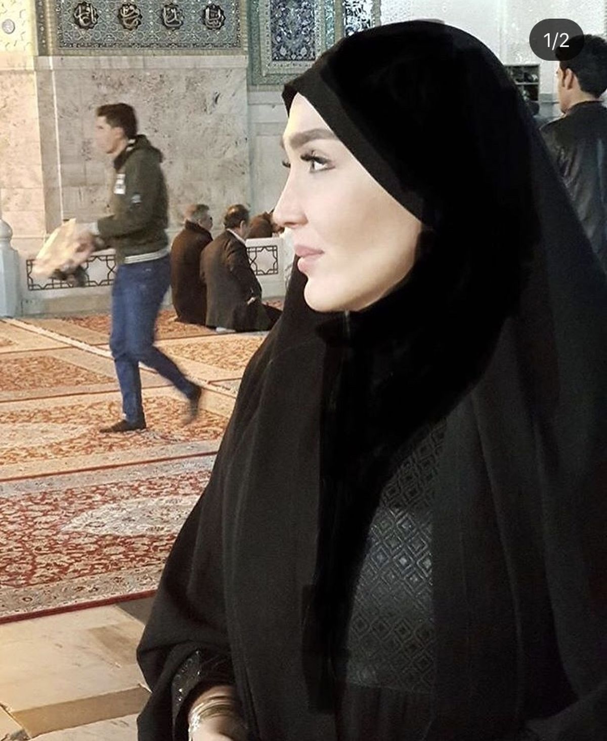 زهره فکور صبور با چادر + عکس