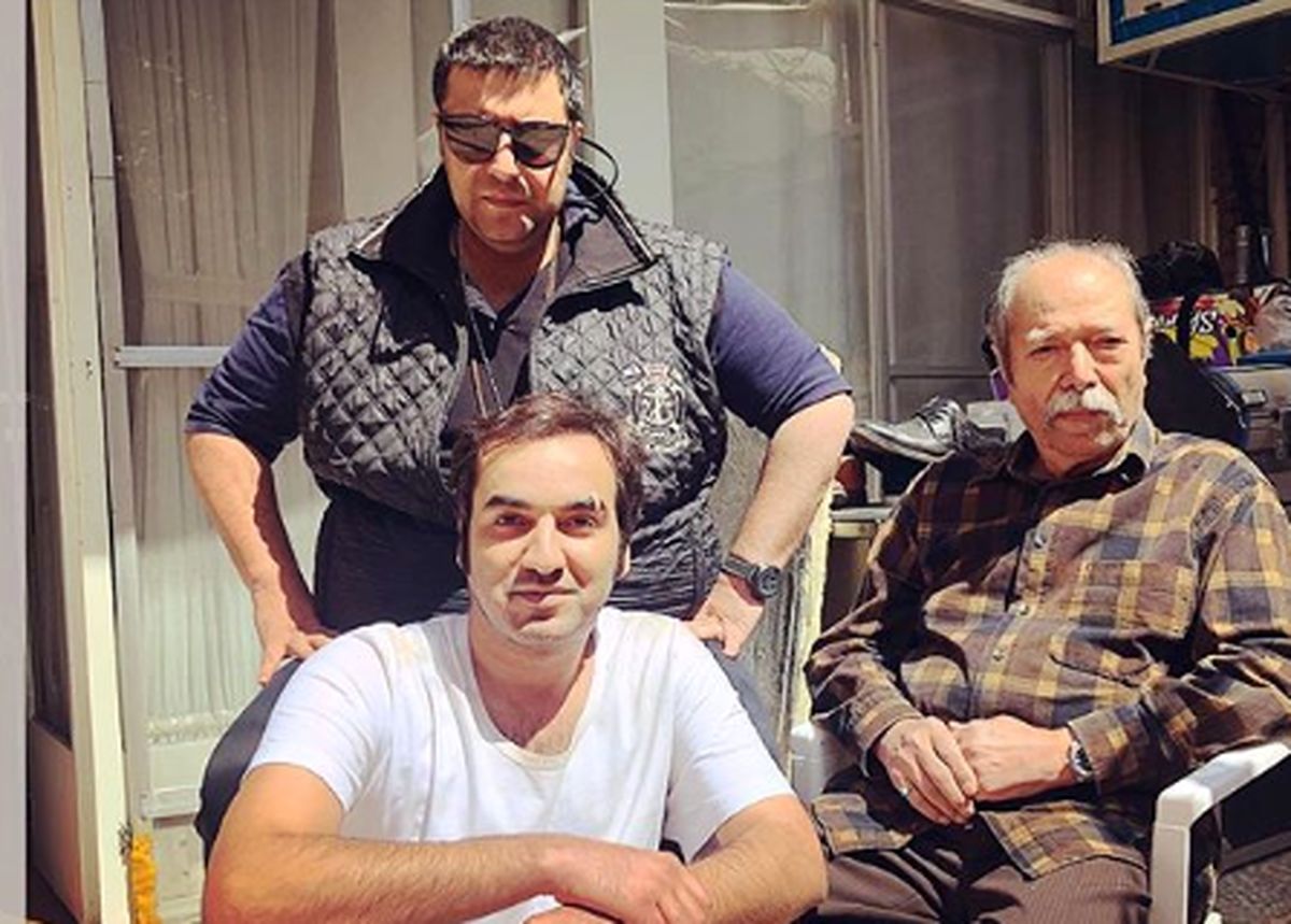 سیزده به در استاد نصیریان در پشت صحنه سریال «برادر جان»
