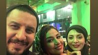 رویا میرعلمی در کنار زوج مشهور سینما + عکس